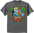 Parrot Toucan T-shirt Mens Gifts Graphic Tees Tropical Nature Wildlife Shirts