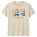 Spring Vibes T-Shirt Boho Aesthetic Seasonal Gift For Him And Her