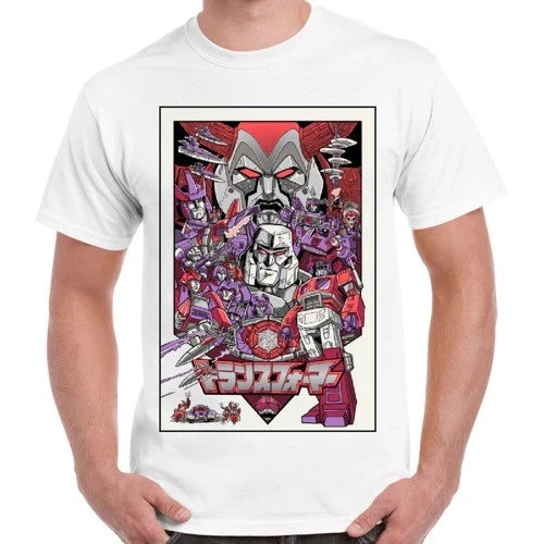 Transformers Movie Poster Gift Cool Retro T Shirt 1740