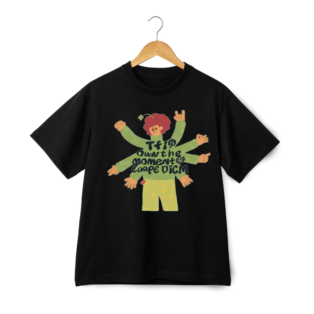 TFI Own The Moment Carpe Diem Graphic T-shirt - Movie Quote Street Style Tee