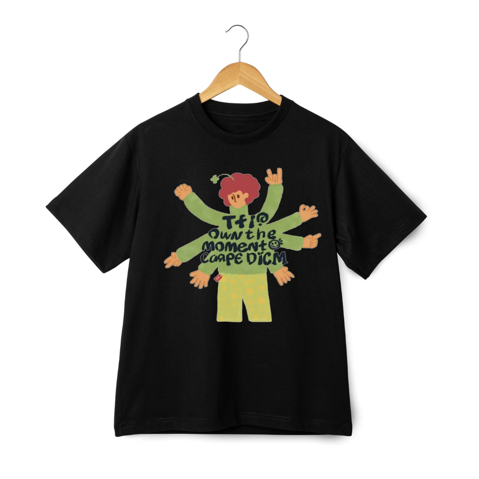 TFI Own The Moment Carpe Diem Graphic T-shirt - Movie Quote Street Style Tee