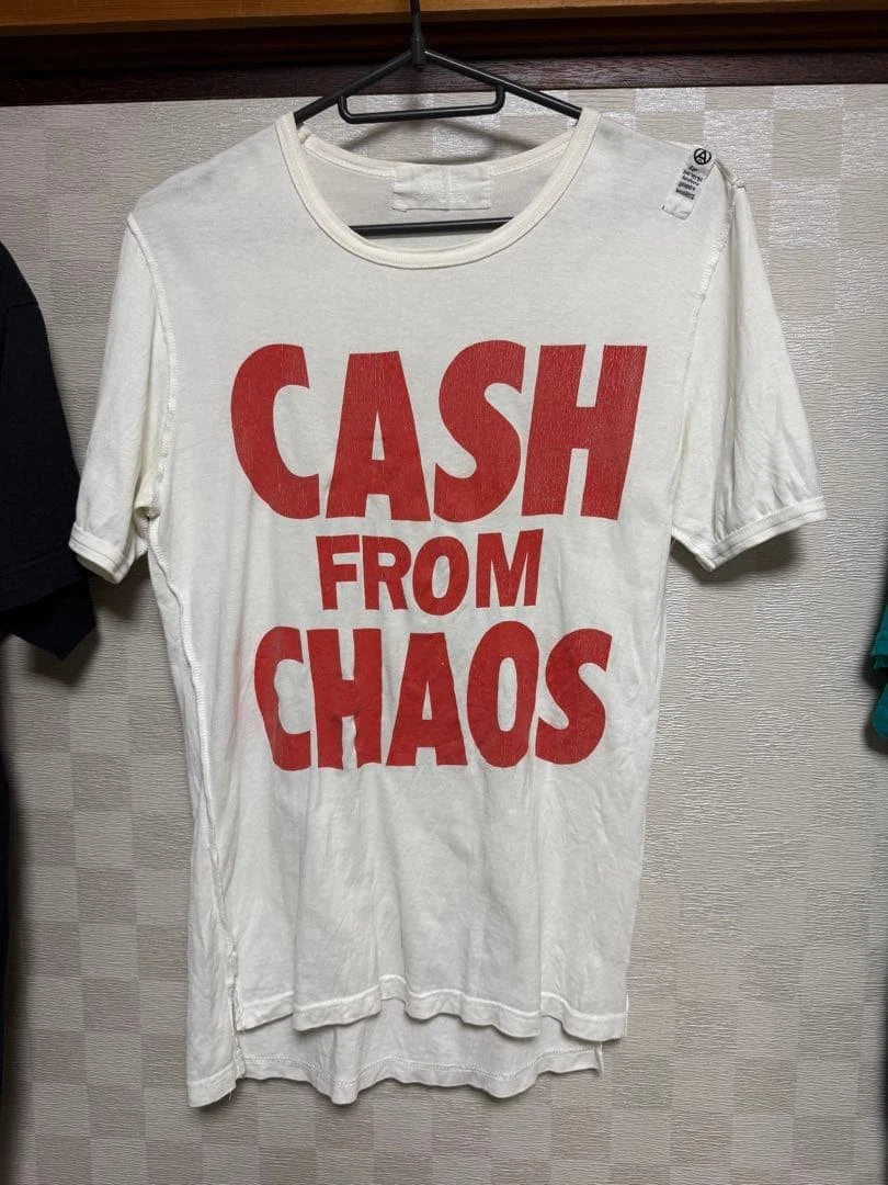 CHAOSCORPORATION Punk Band T-Shirt Size S - Used Condition