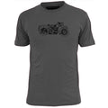 Mens Sunbeam S7 Vintage Motorcycle Blueprint T Shirt