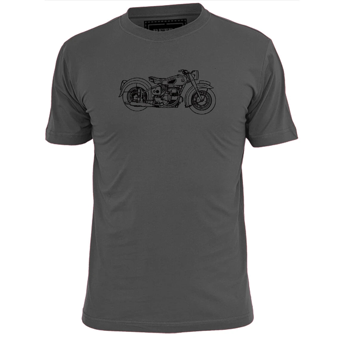 Mens Sunbeam S7 Vintage Motorcycle Blueprint T Shirt