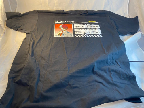 Anime My Hero Academia T-Shirt Size 2xl Men Logo Cartoon Portrait xxl