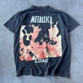 Vintage Rare METALLICA AOP Load Lg All Overprint 90s Giant VTG T-shirt REPRINT