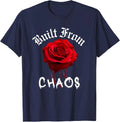 Streetwear Graphic Dark Floral Urban Aesthetic, Mens Fashion T-Shirt