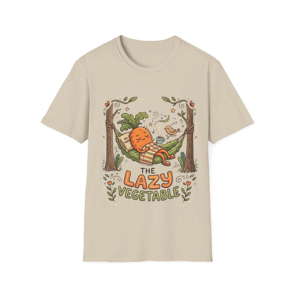 The Lazy Vegatable Carrot  Softstyle T-Shirt