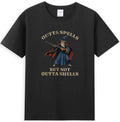 Outta Spells But Not Outta Shells Wizard Fantasy Meme T-Shirt
