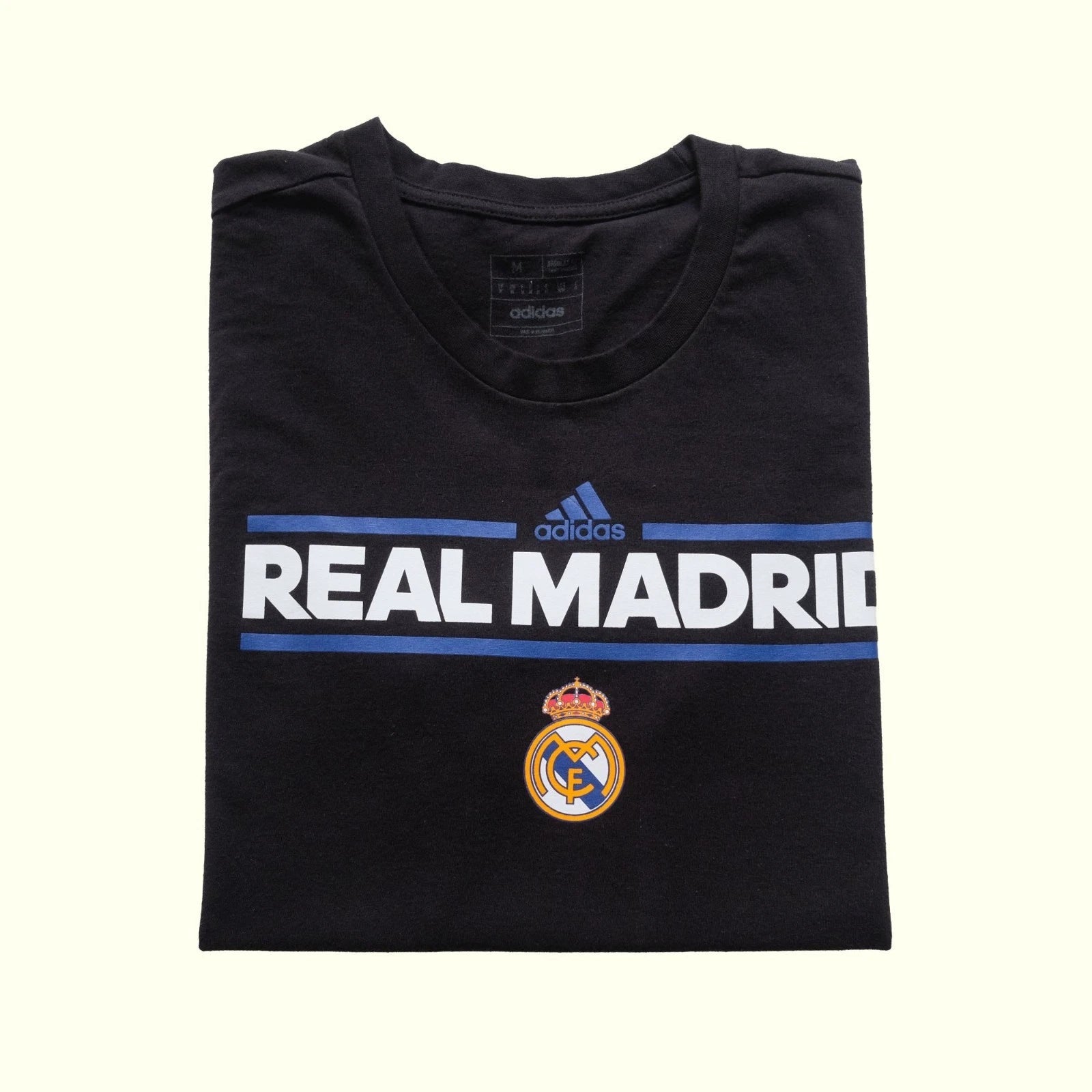 ADIDAS VG Y2K RETRO REAL MADRID SOCCER BASKETBALL ACTIVE SPORTS T SHIRT SZ M