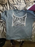 Vintage Y2K Tapout Men’s Blue Short Sleeve Graphic Logo Shirt - 2xL