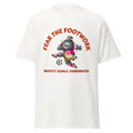 Fear The Footwork Mens Classic T Shirt Beastly Goals Soccer Cotton Tee