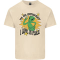Alien Introvert I Come in Peace Funny UFO Mens Light Cotton T-Shirt