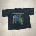 vintage st petersburg russia metropolitan subway boxy faded tee small medium