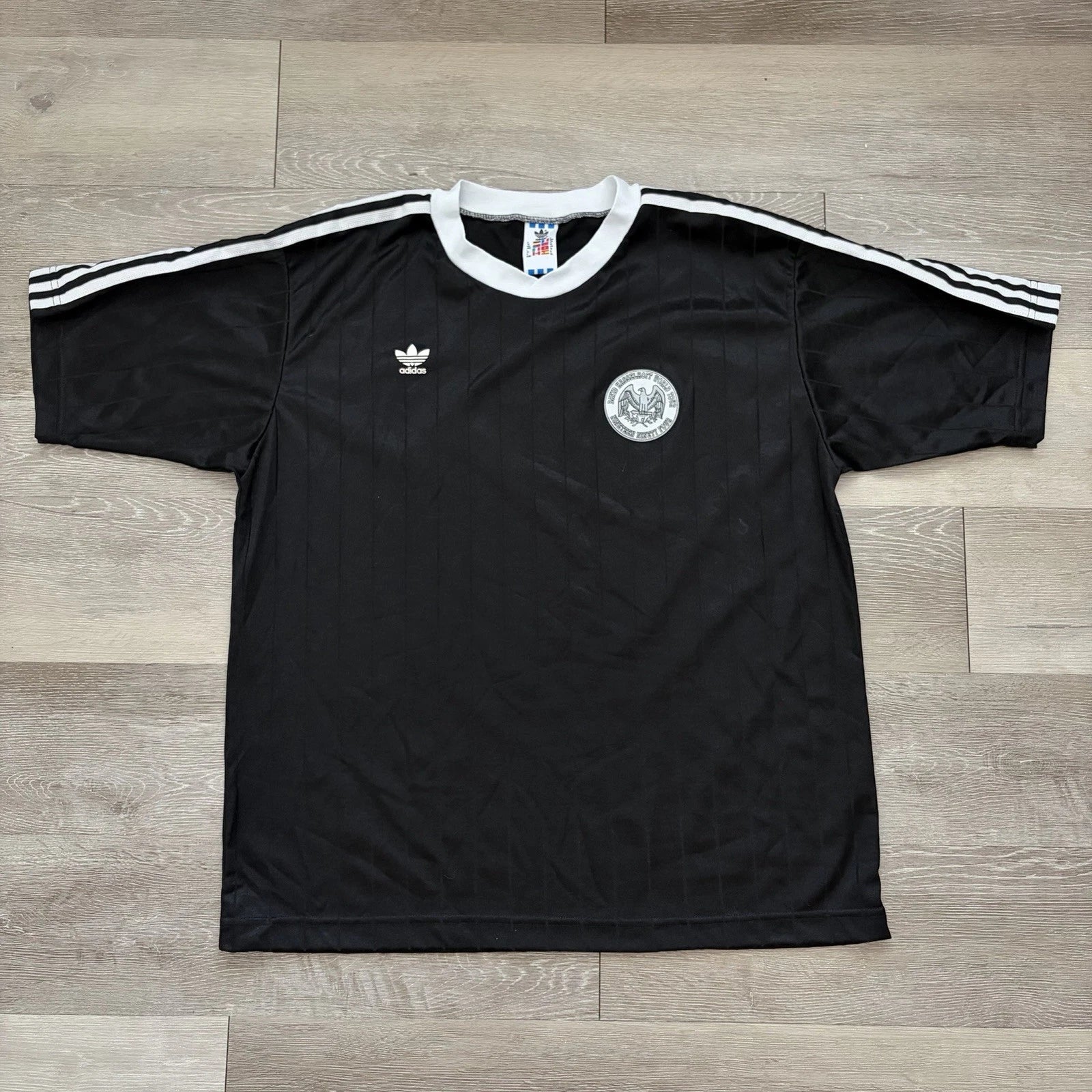 Vintage David Hasselhoff 1994 World Tour Germany Adidas Soccer Jersey Men’s XL