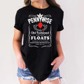 Pennywise Old Fashion Floats Horror Halloween Adult Humor Funny T-Shirt