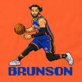 Jalen Brunson Shirt New York Retro Video Game Knicks Playoff Gear