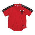 Mitchell & Ness Mesh V-Neck NBA Winning Team Shirt Chicago Bulls Red New