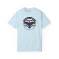 Proud to Be an American Eagle T-Shirt | Retro Stripes, Patriotic Tee, Cotton