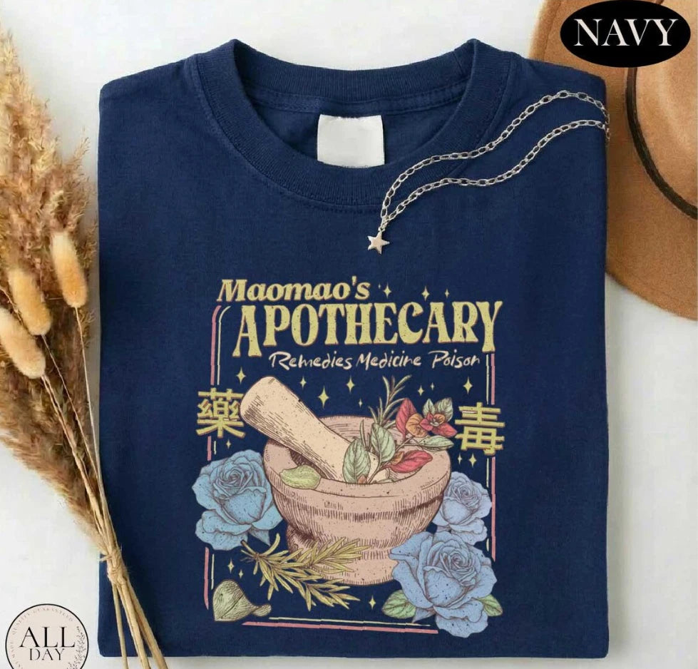 Mao Mao’s Apothecary Shirt, Kawaii Anime Potion Graphic Tee, Comfort Colors Anim
