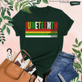Juneteenth Shirt Black History Black Lives Matter Melanin Tee