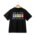 "Treat All Peeps With Kindness" Bunny T-Shirt, Easter Cotton Tee for Men & Women
