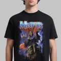 Misfits Masters Of The Universe T-Shirt 80s Vintage Retro Skull Black Tee Men