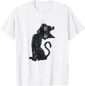 Coraline Cat, Creepy Cat, Cute Cat Meme T-Shirt