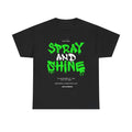 Spray and Shine graffiti tee | Streetwear paint drip design