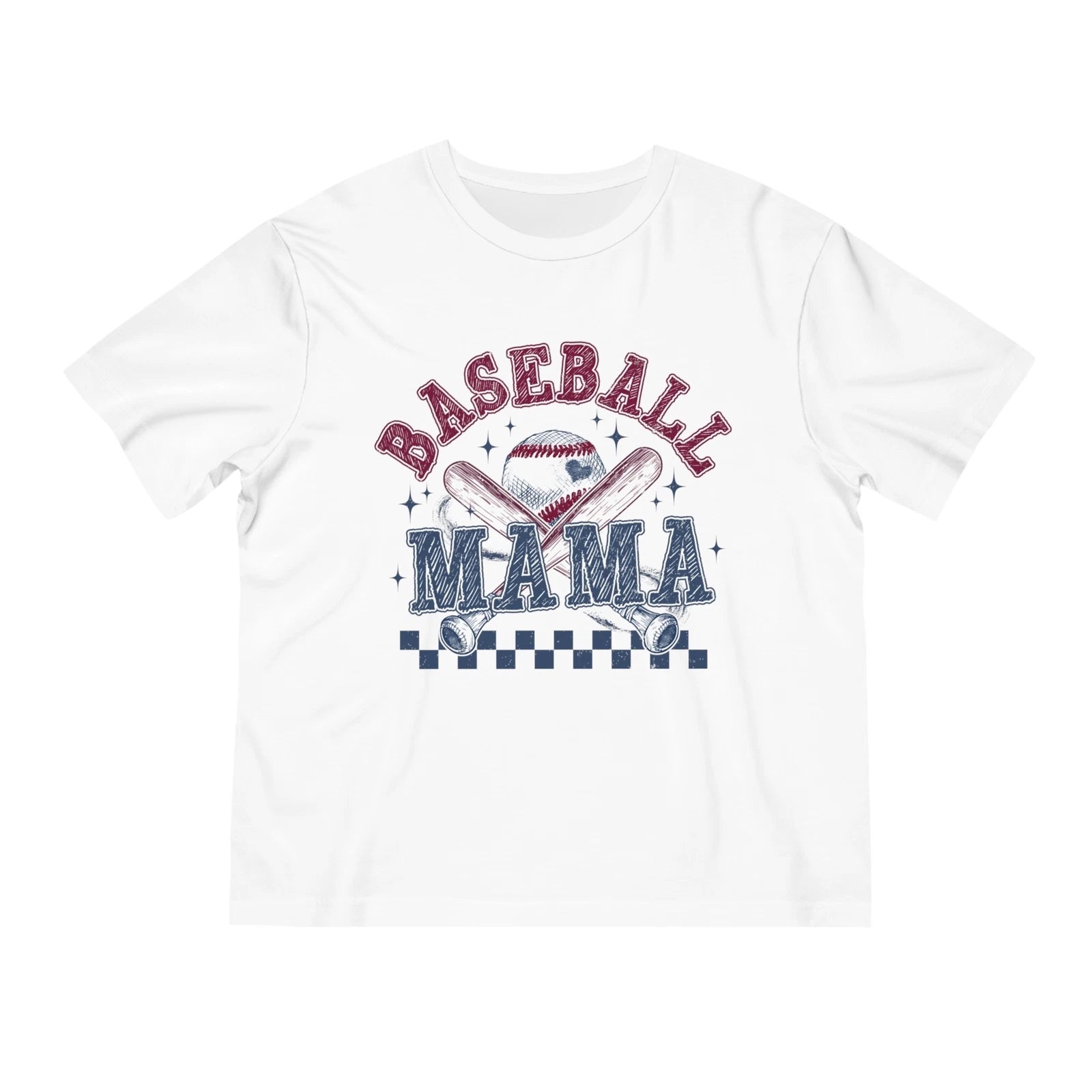 Baseball Mama T-Shirt, Sports Tee, Gift for Baseball Moms, Soft Cotton Top,