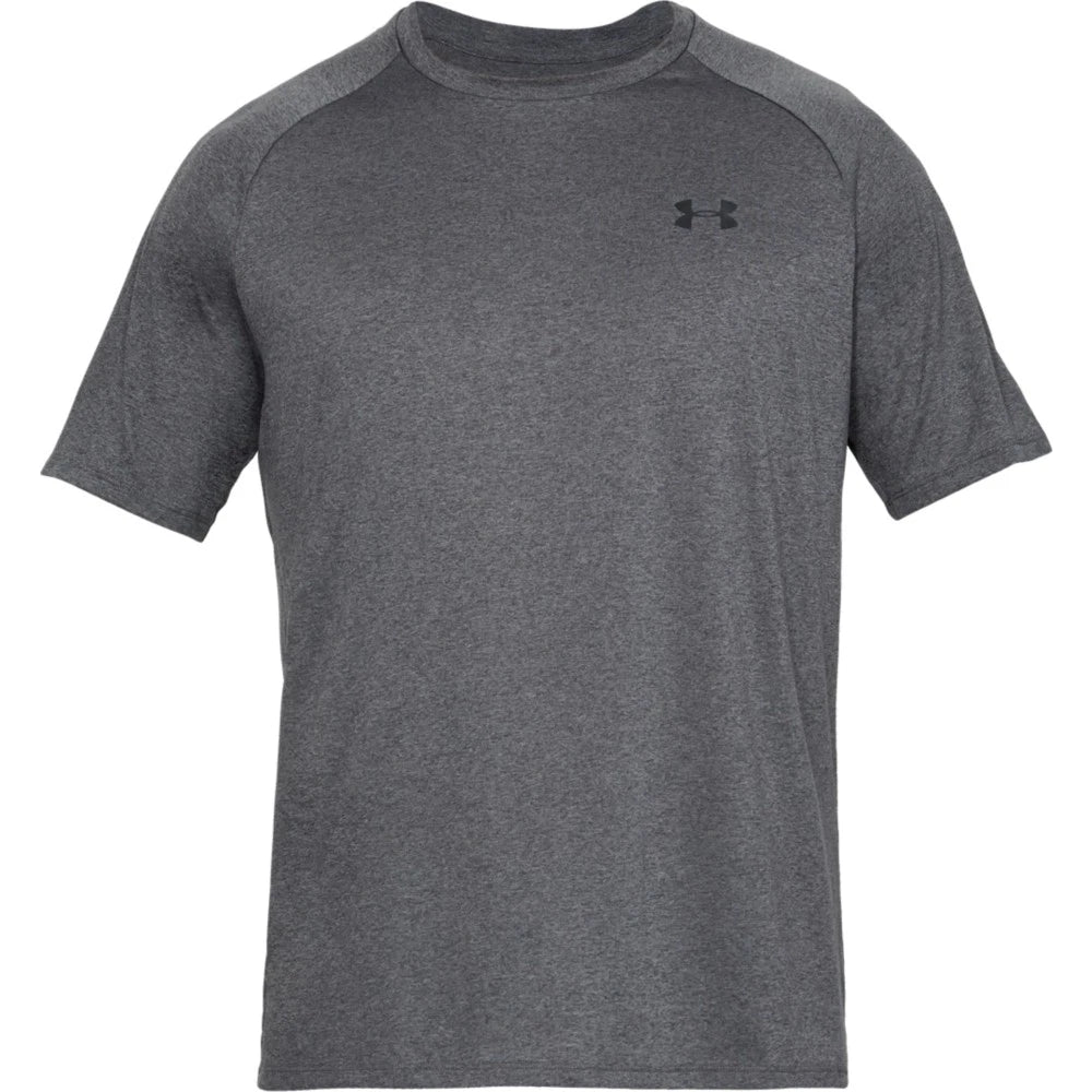 Under Armour 1326413 Men's UA Tech Tee 2.0 S/S T-Shirt, Carbon Heather, Small