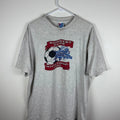 Vintage 1993 soccer invitational shirt Made In USA Cool Grahpic