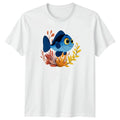 Cute Blue Fish T-Shirt Aquatic Wildlife 2026 Birthday Gift For Him And Her