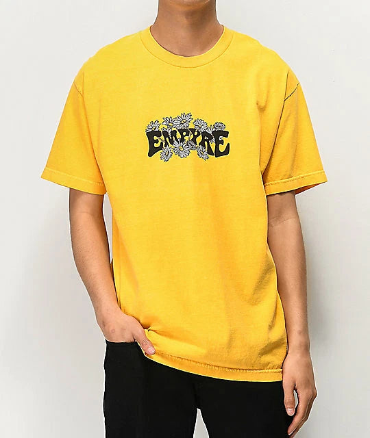 Empyre Mens Taking Out The Rats Yellow Streetwear Tee Shirt New XL