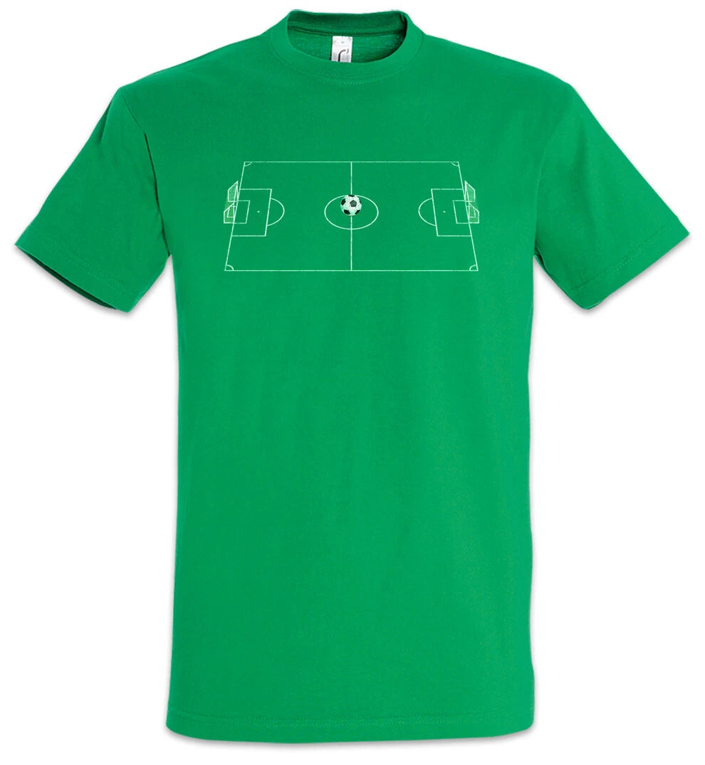Football Field II T-Shirt Player Passion Love Addiction Soccer Ball Court