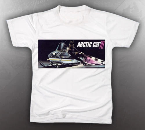 VINTAGE ARCTIC CAT 1970 TEE-SHIRT LIKE NOS