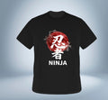 KANJI Collection – NINJA T-Shirt（Black）Original Tokyo Treasures Japan