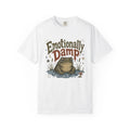 Emotionally Damp Frog T-shirt | Humorous Frog Illustration