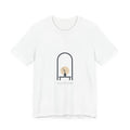 Monastic Arch Minimal Tee | quiet luxury, serene typography