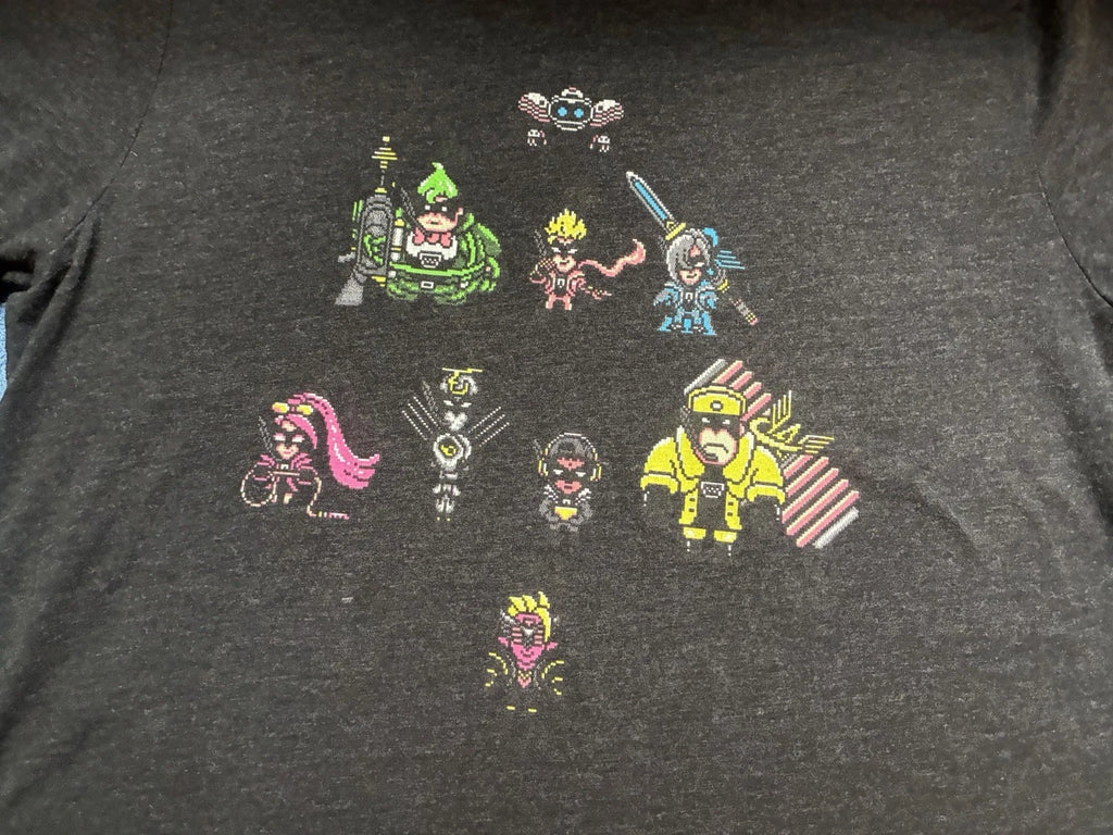 The Wonderful 101 Remastered Shirt LRG Yetee Platinum Games Pixel Art Drew Wise