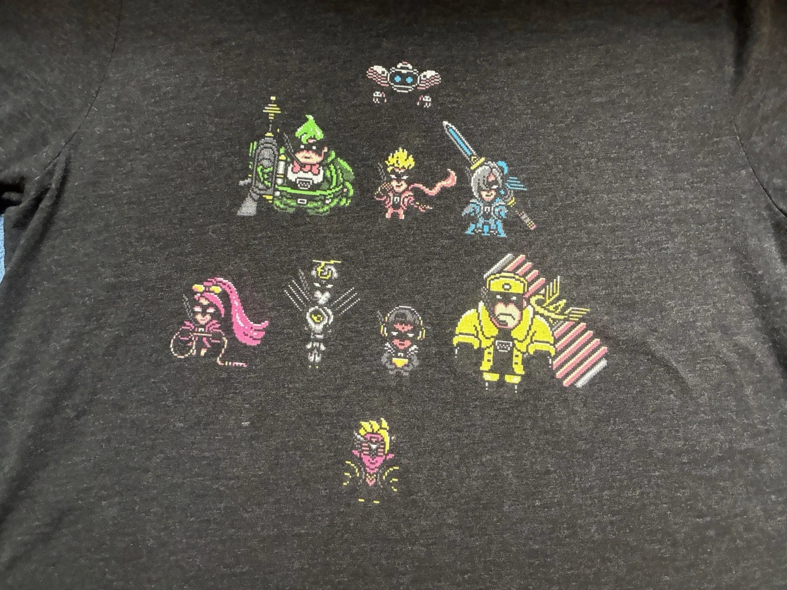 The Wonderful 101 Remastered Shirt LRG Yetee Platinum Games Pixel Art Drew Wise