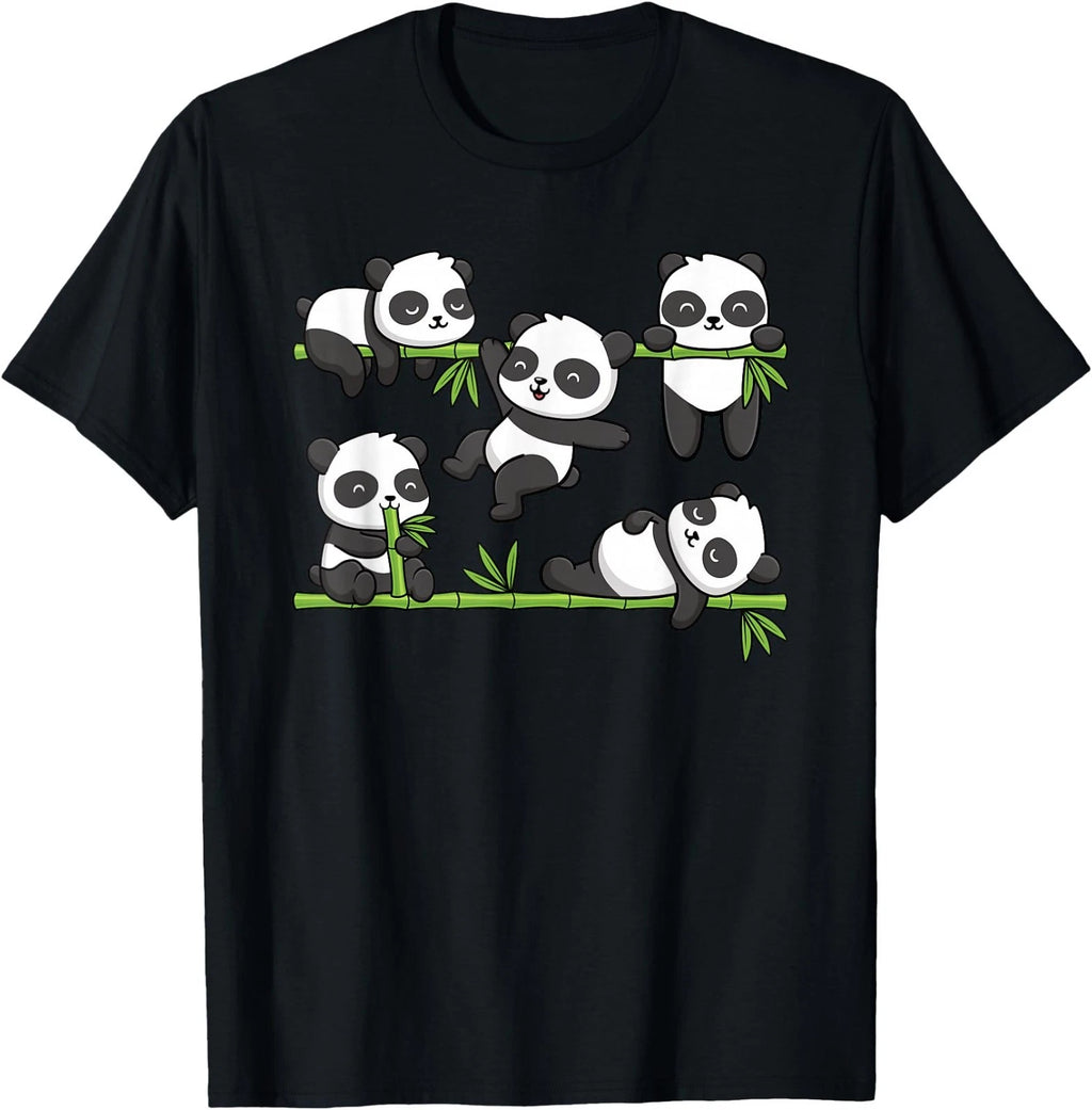 Kawaii Panda Bear Panda Lover Men Women T-Shirt