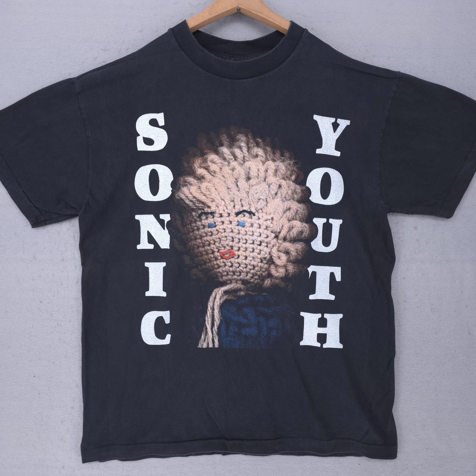 Vintage Sonic Youth Band Shirt Mens Large REPRINT Drunken Butterfly 90s Tee