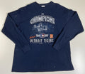VintageDetroit Tigers Long Sleeve T Shirt Sz XXL Bleach World Series 2006 Y2K