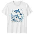 Cute Dolphins T-Shirt Ocean Life Wildlife 2026 Birthday Gift For Him And Her