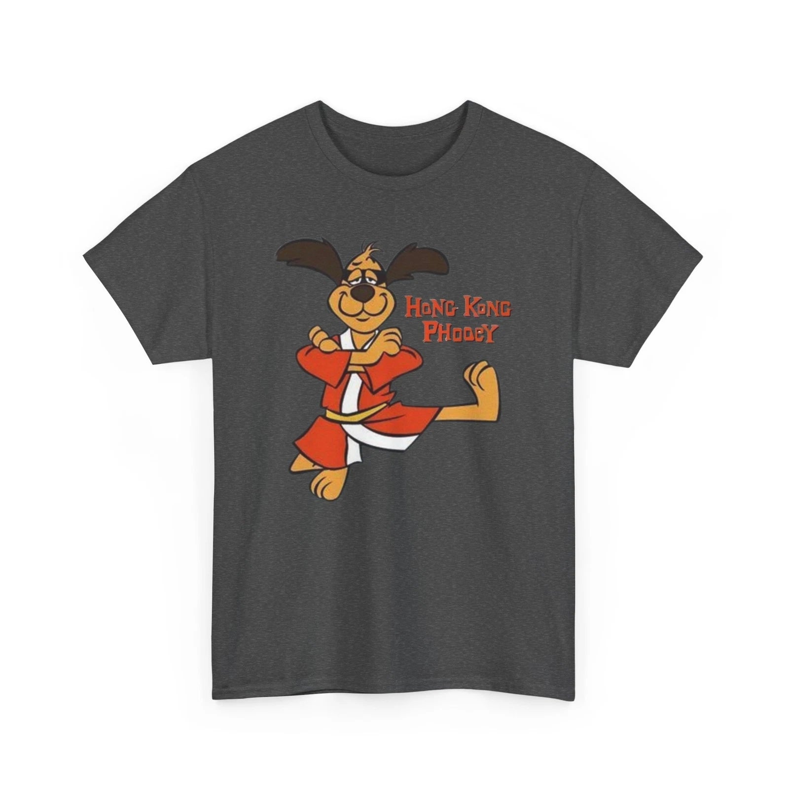 Hong Kong Phooey Tee, Cartoon Tee Shirt, Retro Tee, 70s Cartoon Shirt