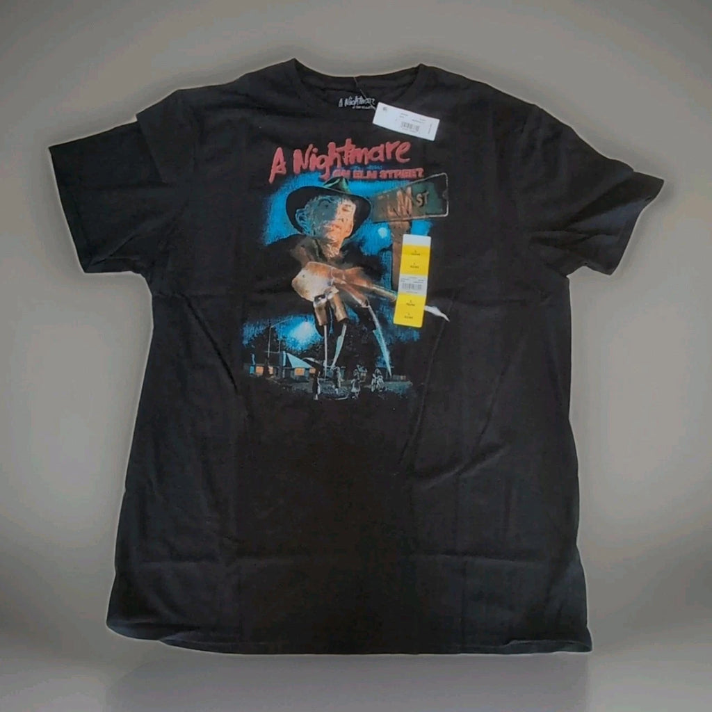A Nightmare on Elm Street T-Shirt Adult Large Horror Movie Freddy Krueger - NWT