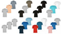 Mens Donnay 3 Pack V Neck Tee T Shirt Top Colour Brand New Size XS - 4XL B461+