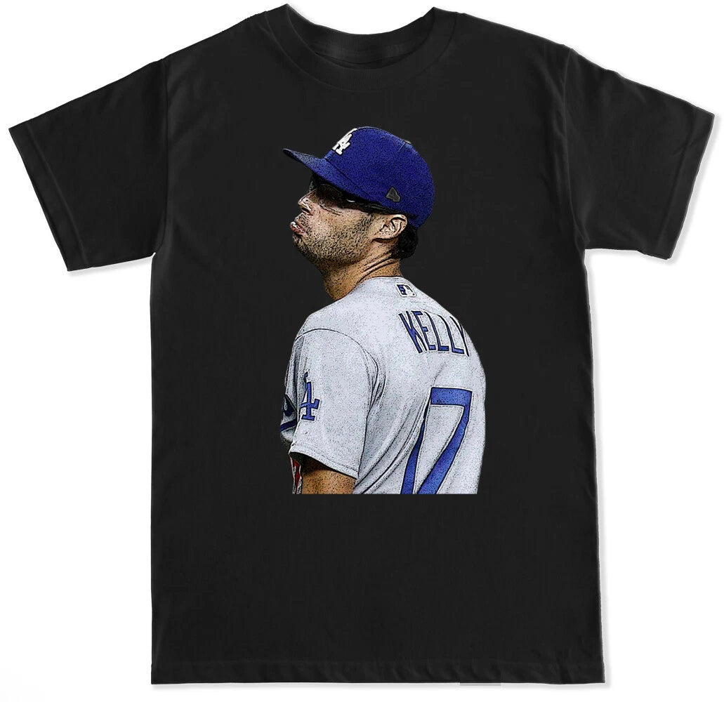 KELLY MEME FACE BASEBALL LA DODGERS JOE HOUSTON ASTROS FUNNY MENS T SHIRT