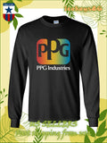New Tee Shirt PPG Industries Logo Men's Long Sleeve T-Shirt American T-Shirt